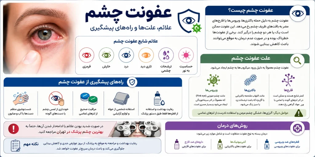 عفونت چشم